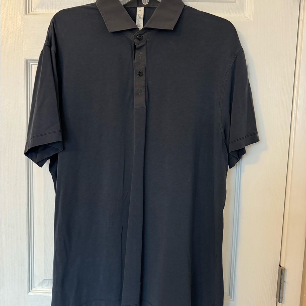 Lululemon Grey button down polo - XL.
